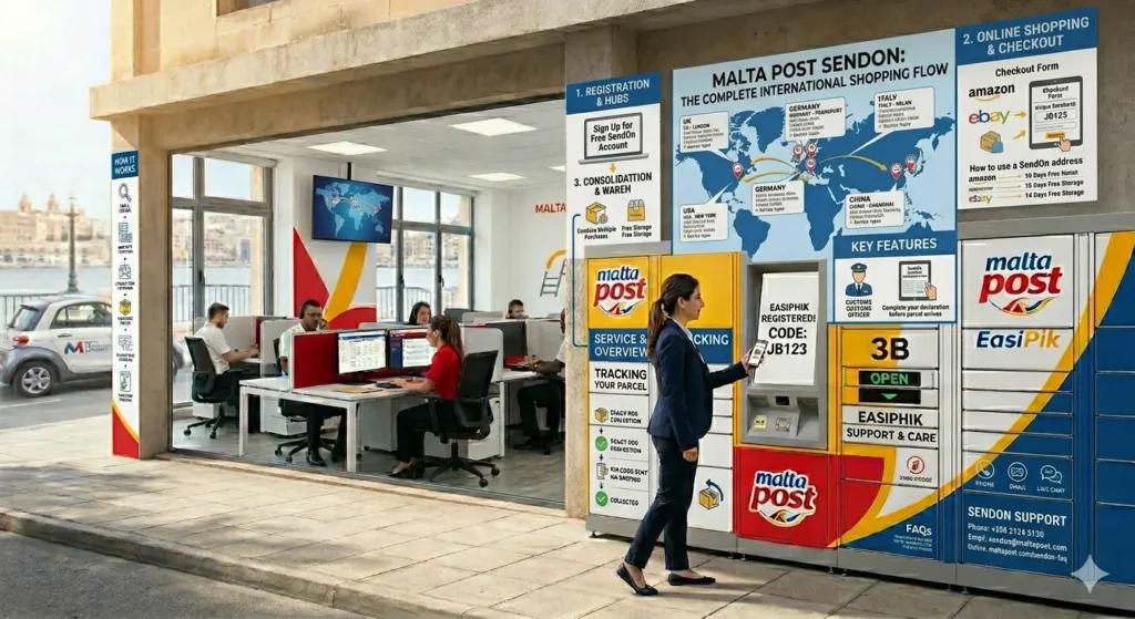 MaltaPost SendOn 6 image for maltapost sendon